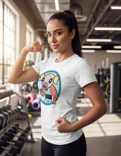 D_640031-MLM94091144561_102025-O.jpg Playera Gymbros Chicas Super Poderosas