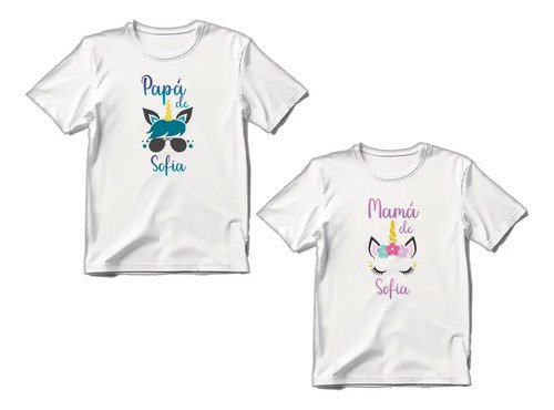 D_640440-MLM105131367599_012026-O.jpg Duo De Playeras Personalizadas Unicornio Unisex