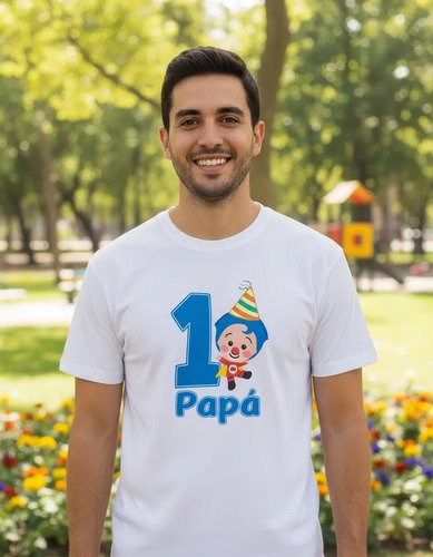 D_641069-MLM93623015914_102025-O.jpg Kit De 4 Playeras + 1 Pañalero De Plim Plim