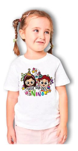 Playera Dia Del Niño Para Niño Y Niña Varios Diseños