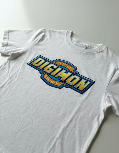 Playera Con Logo De Digimon Unisex