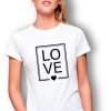 Playera Blanca Love