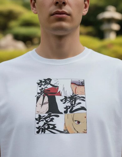 D_656780-MLM92969658640_092025-O.jpg Playera De Los 3 Sannin De Naruto Anime Unisex