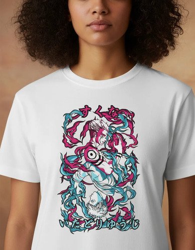 D_658069-MLM93422596065_092025-O.jpg Playera Sakuna-itadori Jujutsu Kaisen Anime Unisex