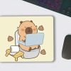 Mouse Pad Capibara En El Baño