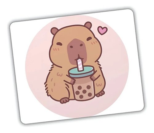 D_661276-MLM92719448070_092025-O.jpg Mouse Pad Capybara Cute