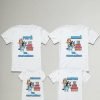 D_661796-MLM94176413771_102025-O.jpg Combo 8 Playeras Y 1 Pañalero Bluey Mamá Papá Hermana Y Bebe