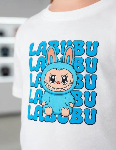 D_663562-MLM93174422428_092025-O.jpg Playera De Labubu Infantil Varios Diseños