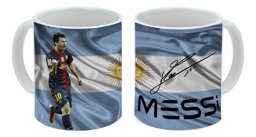 D_665244-MLM94160433195_102025-O.jpg Taza Lionel Messi 10 Argentina 325 Ml