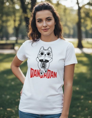 Playera Dan Da Dan Gatita Turbo Abuela Unisex Anime Manga
