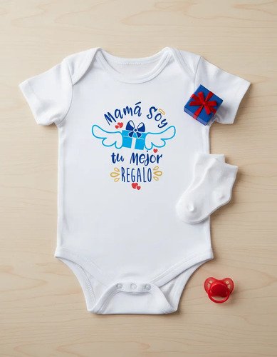 D_671358-MLM105133950453_012026-O.jpg Duo Playera Y Pañalero Mamá Soy Tu Mejor Regalo Dia De Mamá