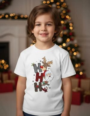 Playera Infantil Navidad Ho Ho Ho Playera Infantil Navidad Ho Ho Ho