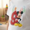Playera Mickey Mouse Numeros Del 1 Al 10 Cumpleaños Infantil
