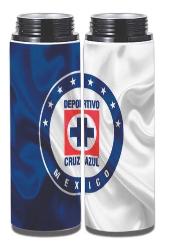 Botella De Agua Cruz Azul 750ml Aluminio