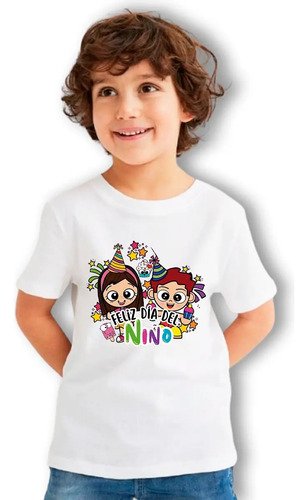 Playera Dia Del Niño Para Niño Y Niña Varios Diseños