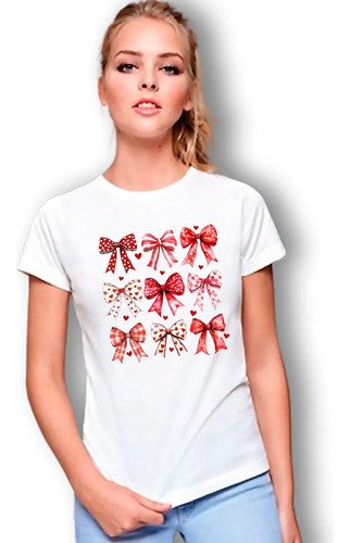 Playera Con Diseño Coquette