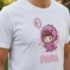 D_678097-MLM105115510029_012026-O.jpg Kit Familiar 3 Playeras Cumpleaños Dinosaurio Personalizado