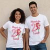 Kit 2 Playeras Rosita Fresita Cumpleaños Personalizadas