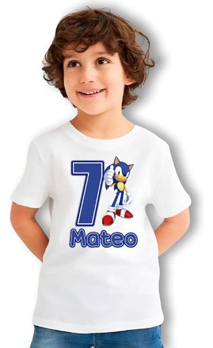 Kit Familiar 3 Playera Y Pañalero Sonic