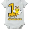 D_686531-MLM83424808308_042025-O.webp Kit De 2 Playeras + 1 Pañalero De Abejita Chiquitita