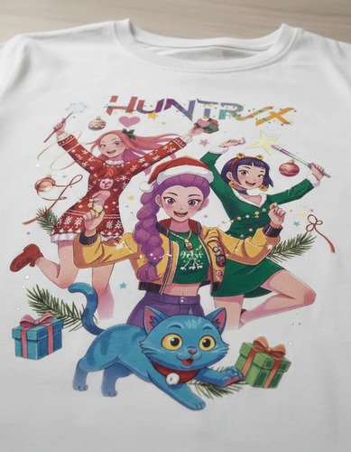 D_688800-MLM101208650849_122025-O.jpg Playera De Huntrix Navidad Infantil