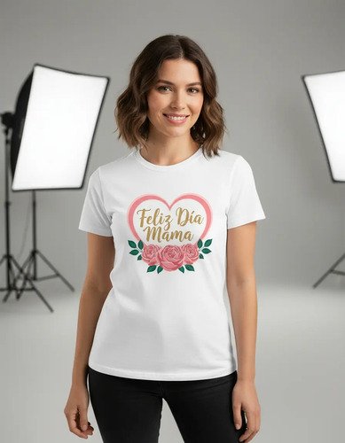 Playera Feliz Dia De Las Madres