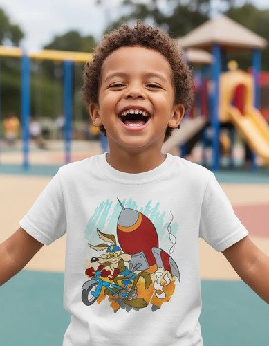 Playera Infantil Looney Tunes Varios Personajes Y Variantes