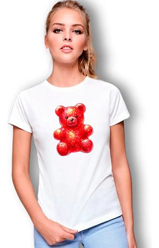 D_691984-MLM84557854012_052025-O.jpg Playera Ositos De Gomita Varios Colores