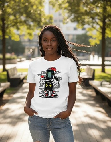 Playera Gamer Tetris Diseño Retro Unisex Videojuegos Clásico