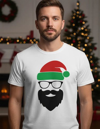 D_693195-MLM97783488588_112025-O.jpg Playera De Navidad Barba Hipster