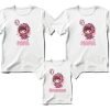 Kit Familiar De 3 Playeras De Dinosaurio Para Cumpleaños
