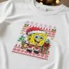 Playera Unisex De Navidad Bob Esponja
