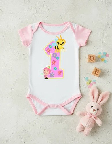 D_695258-MLM93289532325_092025-O.jpg Pañalero De Abejita Chiquitita Para Bebé De 3 A 12 Meses