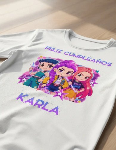 D_696504-MLM93740149211_092025-O.jpg Playera De Huntrix Cumpleaños