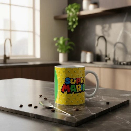 Taza De Super Mario Bros 325 Ml