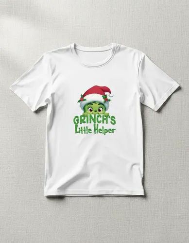 Playera Infantil Grinch Little Helper