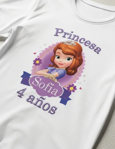 D_698378-MLA107835836457_022026-O.jpg Kit 3 Playeras Personalizadas Princesa Sofia Cumpleaños