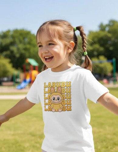 D_699366-MLM93173929954_092025-O.jpg Playera De Labubu Infantil Varios Diseños