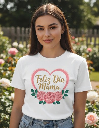 Playera Feliz Dia De Las Madres