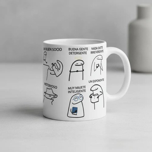 D_703482-MLM94607422323_102025-O.jpg Taza Guapo Poderoso Asombroso 355 Ml Flork Deformito