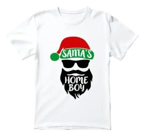 D_704444-MLM80443403642_112024-O.jpg Playera Navidad Santa S Home Boy