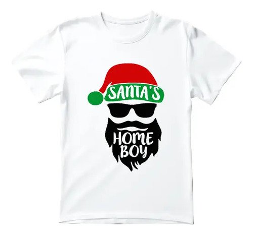 Playera Navidad Santa S Home Boy