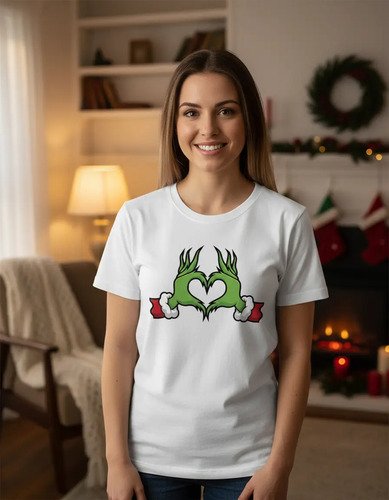 D_704493-MLM97470185979_112025-O.jpg Playera Grinch Corazon Navidad