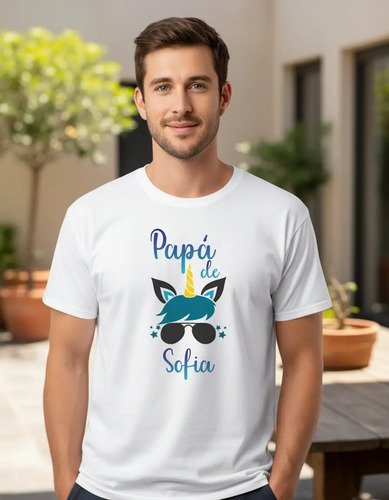 Kit Familiar 3 Playeras Personalizadas Unicornio