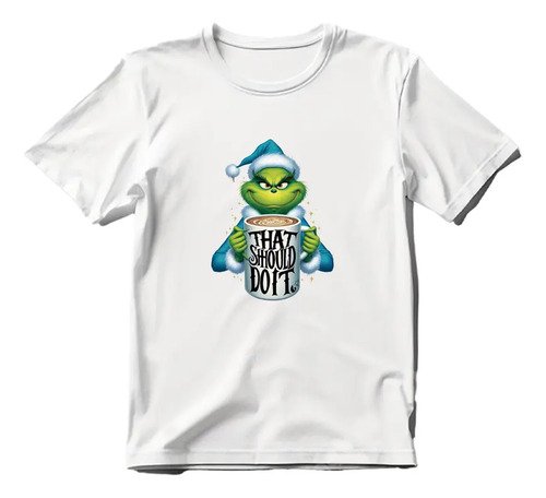D_706580-MLM80642266460_112024-O.jpg Playera Grinch Imagen Sublime Adultos Manga Corta