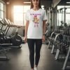 Playera Burbuja Gym Mode Chicas Superpoderosas