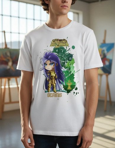 D_708227-MLM95019347841_102025-O.jpg Playeras De Los Caballeros Del Zodiaco Unisex