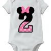 Pañalero Personalizado Con Numero Minnie Mouse