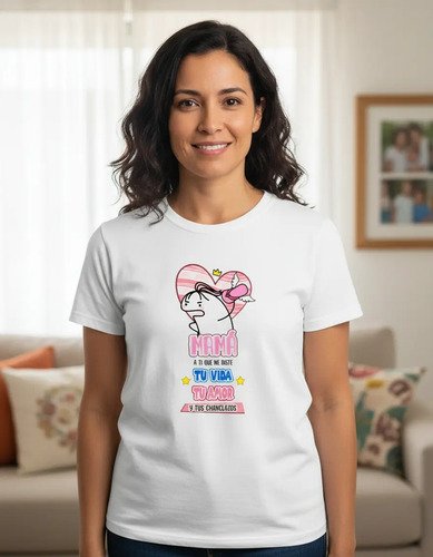 D_709876-MLM95253313723_102025-O.jpg Playera Mamá Eres Unica/flork/dia De Las Madres