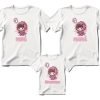 D_710520-MLM104555083514_012026-O.jpg Kit Familiar 3 Playeras Cumpleaños Dinosaurio Personalizado